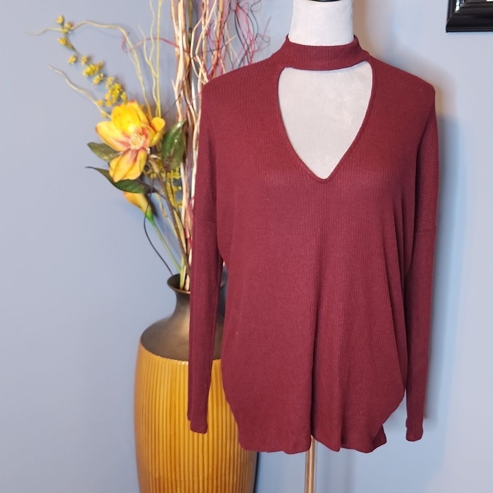 Express One Eleven Long Sleeve Top Size Small NWT